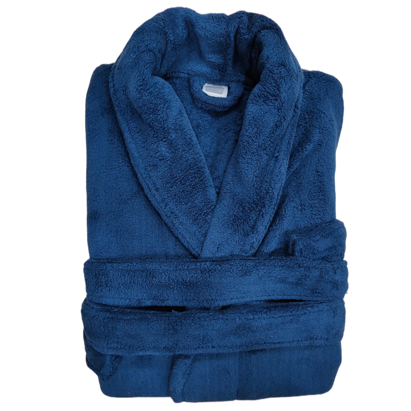 Luxury Plush Grey Unisex Bath Robe Made with Super Soft & Highly Absorbent Microfiber-GREY