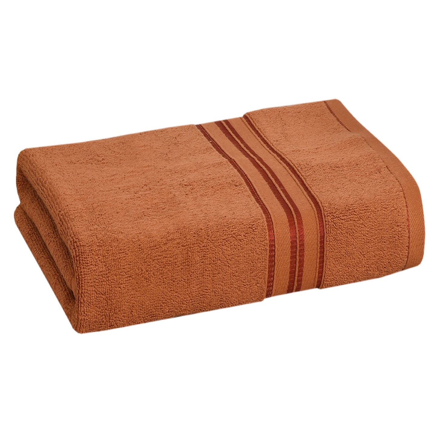 Bath Towel 100% Cotton 600 GSM Large Size 72x142 CM Brown