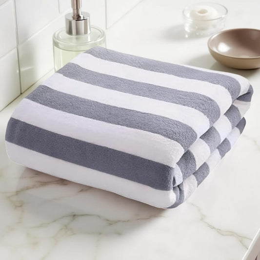 Cotton Bolls Quick Dry Microfiber Bath Towel Large Size