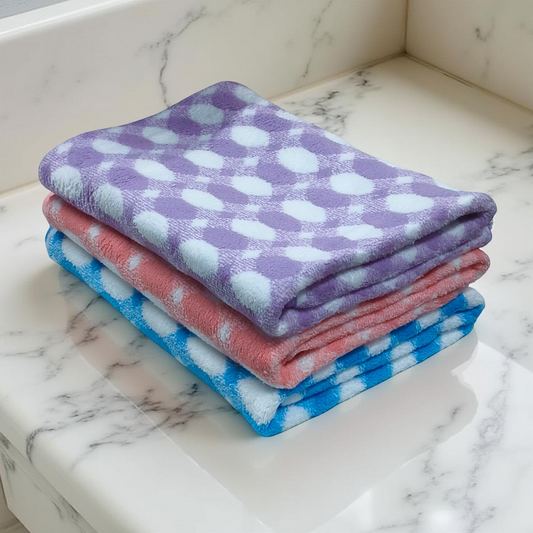 Cotton Bolls Quick Dry Microfiber Bath Towel Large Size