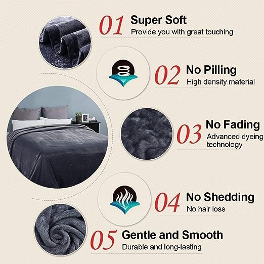 SUPER SOFT FLEECE BLANKET ALL SEASON