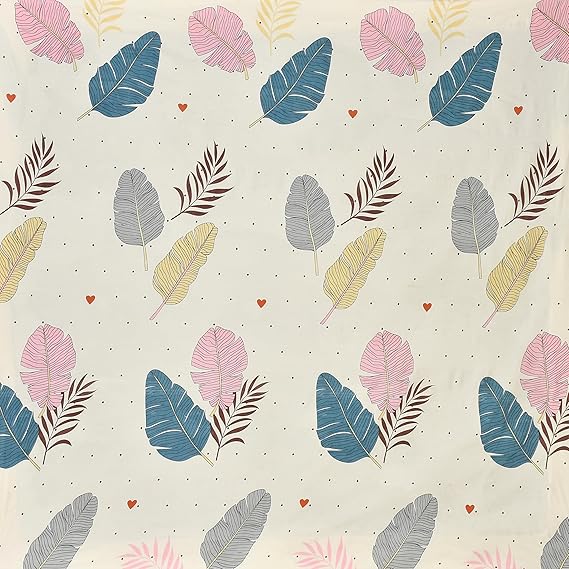 Pack of 2 Fitted King Size Bedsheet Glace Cotton with all Round Elastic 72x78x7